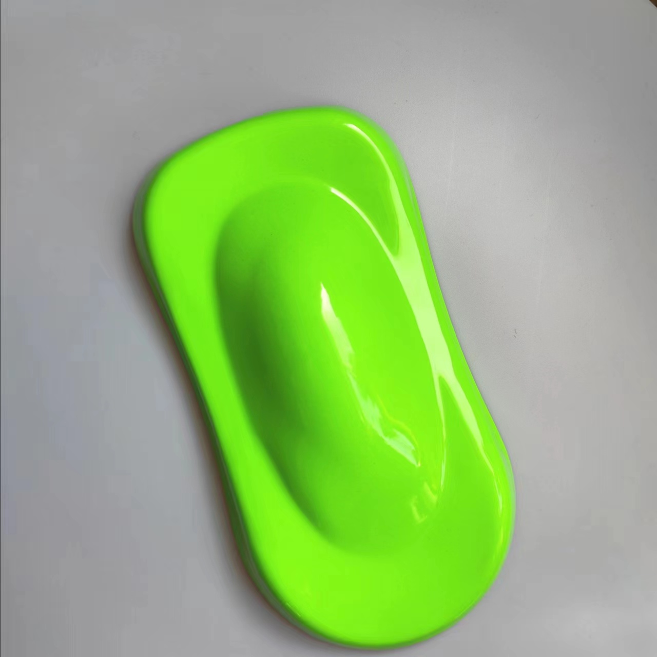 флуоресцентное зеленое порошковое покрытие
