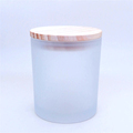 Exclusive Customizable High Quality White Transparency Glass Candle Jars For Candle Container1