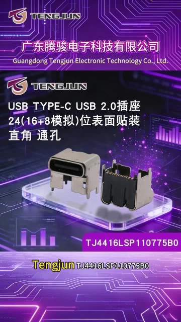 USB Type-C USB 2.0 Socket Connector