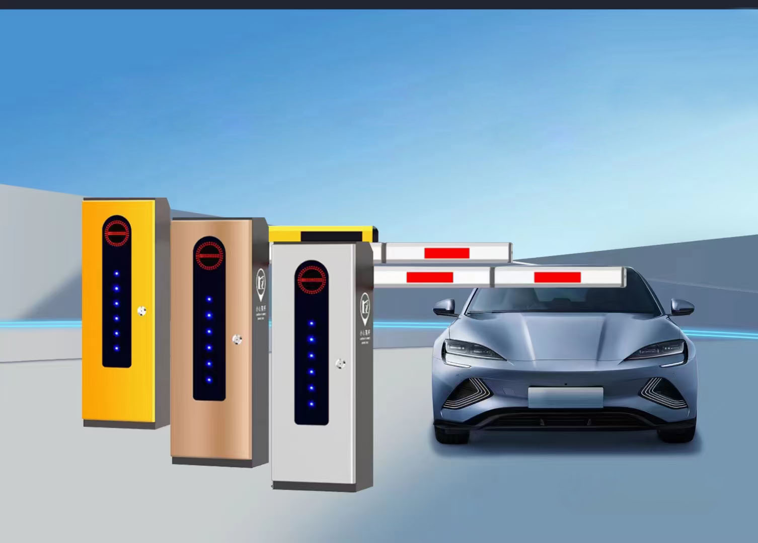 CX-117 BOOM Barrier Gate Pener