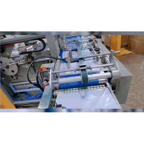 self-adhesive bag packing machine for folders