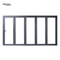 Affordable NFRC AS2047 Compliant 5 Panel Aluminum Bi-Fold Doors for Internal and External Use1