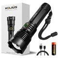 Helius YD-01: 1500 Lumens USB Rechargeable LED Tactical Flashlight with 700m Long Range Zoomable Light1
