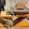 Metal Outdoor Charcoal Party Grill: Large Corten Steel Barbecue Solution1