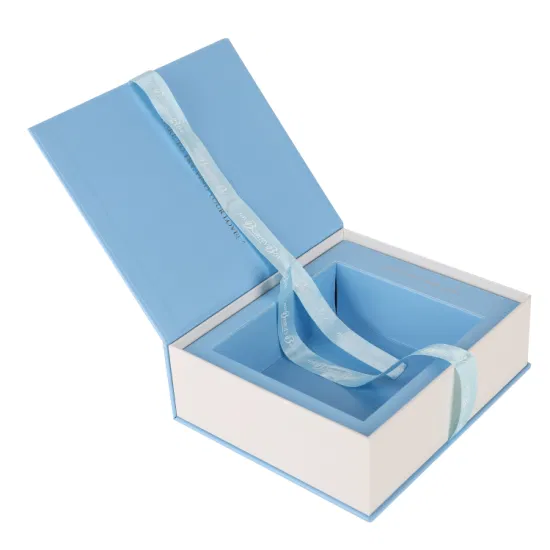 Emballage d&#39;emballage personnalisé Storage carré flip pliage couleur cosmétique en papier carton box1