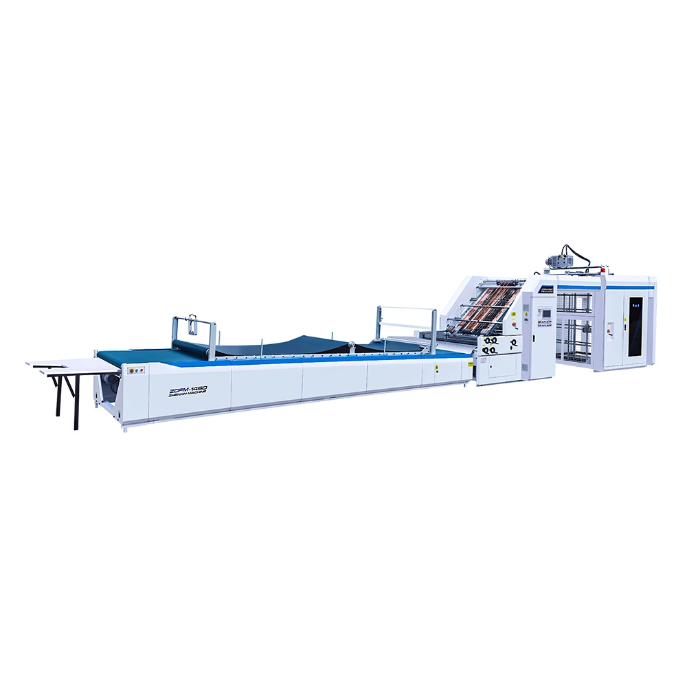 Automatic High Speed Flute Laminating Machine Production Line with Flip Flop Stacker