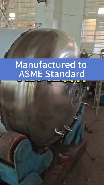 Custom Stainless Steel Pressure Vessel | Manufactured to ASME Standard