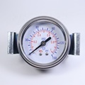 Ordinary Pressure Gauge with Iron Shell, Y40, 50, 60 Manometer, Phenolic Resin Coated, and Stand for Hydraulic Applications1