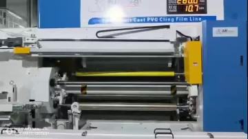 Food Grade PVC Plastic Wrap producing