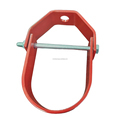 FM Approved OEM Manufacturer Custom Galvanized Steel Pipe Clevis Hangers1