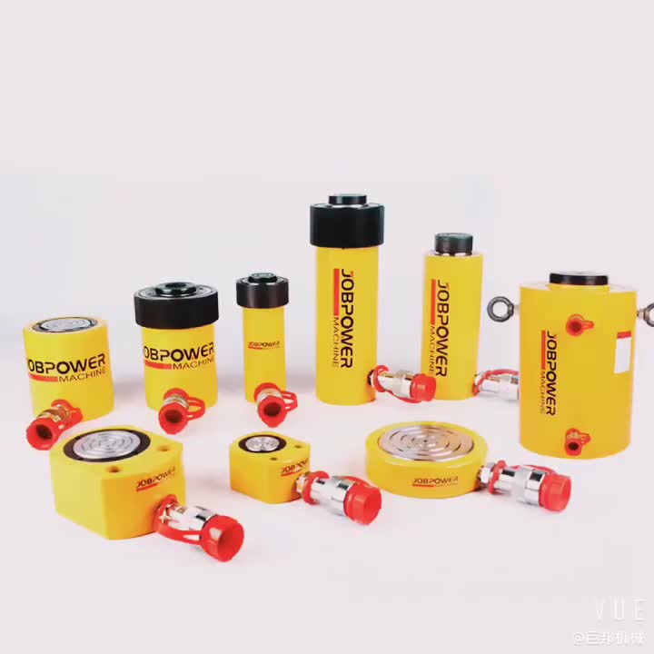 50 Tonnen Luft lange Ram hohlhydraulische Flasche Jack1