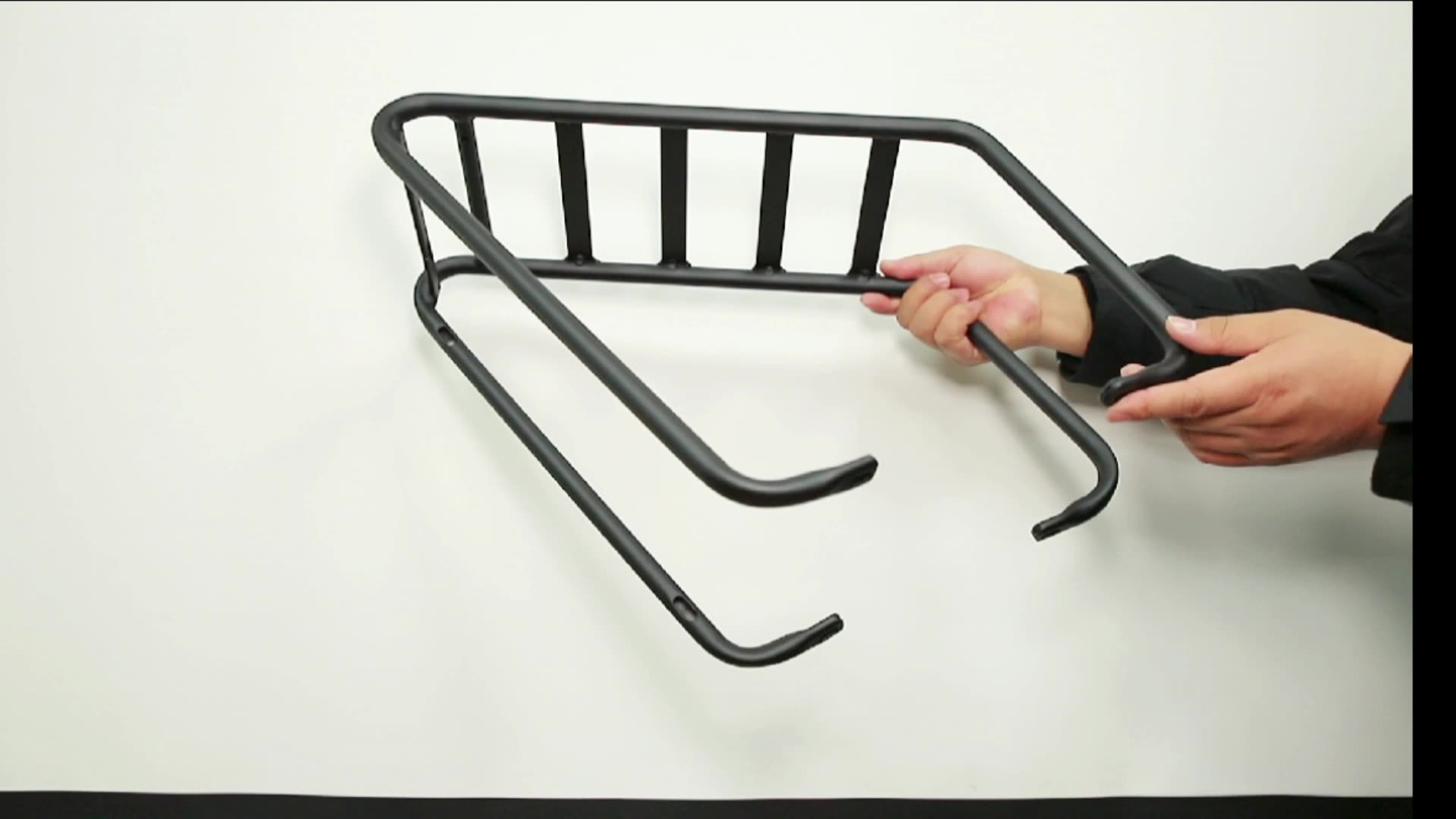 BR002 Großhandel Mountain Bike Rack Frontgabel Stahl Aluminium -Legierung Stütze Rahmen v Bremsscheibenbremsfahrradzubehör1