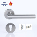 Euro Style Commercial Stainless Steel Mortise Split Lever Door Handle on Rose - EN 19061