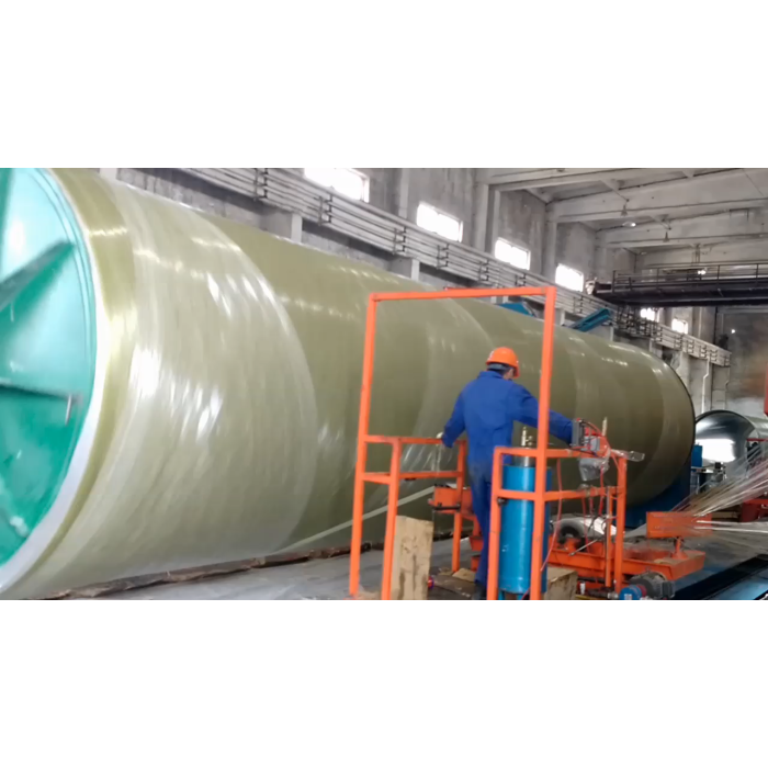 Filament winding FRP electric cable protection pipe1