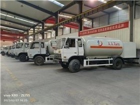 12cbm LPG Filling Truck with Dispenser