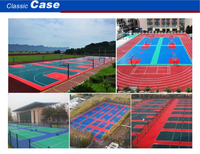 Outdoor Basketball Court tiles