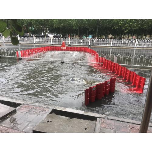 Denilco flood boxwall used in Zhengzhou Flood