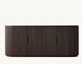 Luxury Modern Contemporary Solid Oak Byron 4 Door Sideboard1