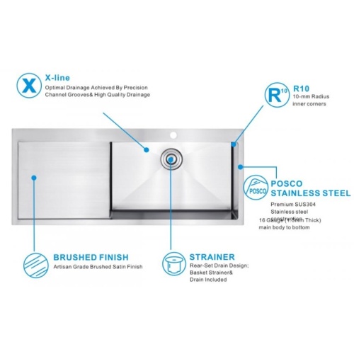 What is the best kitchen sink that doesn't scratch?