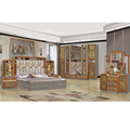 Customized Wooden Master King Size Luxury Bedroom Furniture Set1