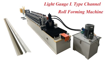 Light Gauge L Type Keel Channel Roll Forming Machine
