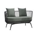 Modern Velvet Sofa Armchair Set with Iron Frame for Living Room1