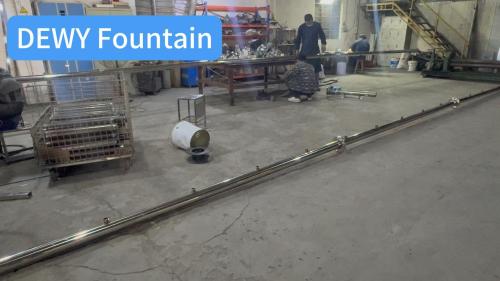 Produção de fontes de 10 metros na Austrália