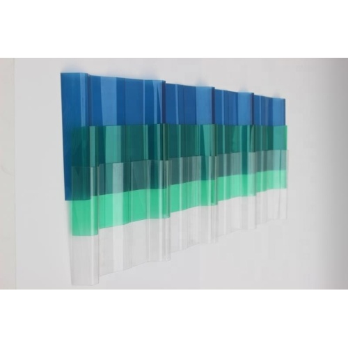 Поликарбонатный гофрированный лист