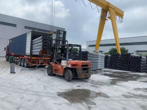 Οι ηλεκτρικοί πόλοι χάλυβα 11kv θα παραδοθούν στο Μπαγκλαντές