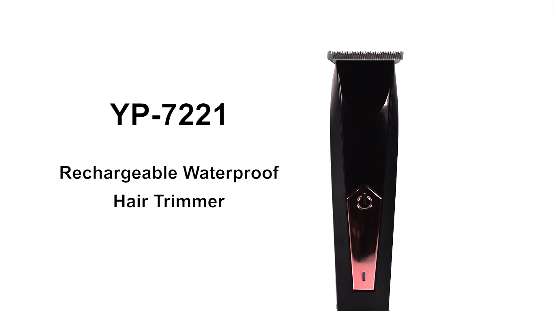 Partihandel ODM Electric Barber USB Laddningsbar professionell hårtrimmer Rostfritt stål Barber Hair Clippers1