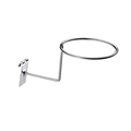 Metal Chrome Gridwall Hat Display Rack for Baseball Caps1