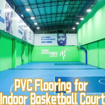 PVC Flooring for basketball court