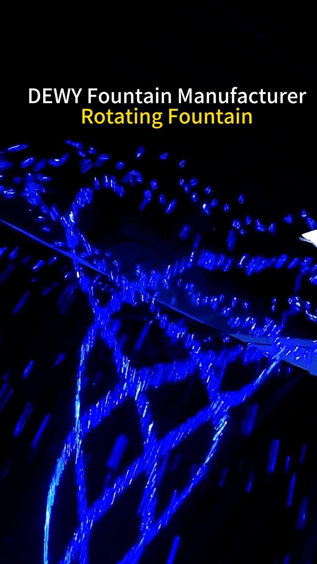 Fonte giratória de cesta de flores