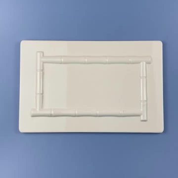 ZJ4011 Chinese Style Bamboo Melamine Plate