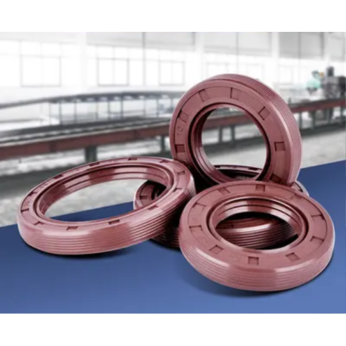 What is the sealing principle of fluorine rubber skeleton oil seal?