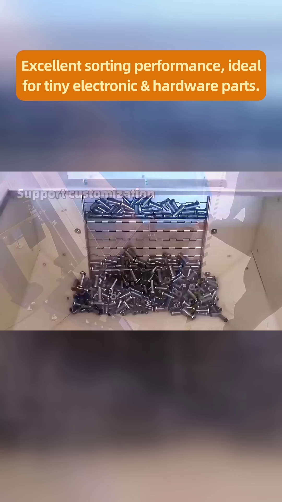 Controler de alimentare cu vibrații cu setări reglabile ale parametrilor de amplitudine și frecvență