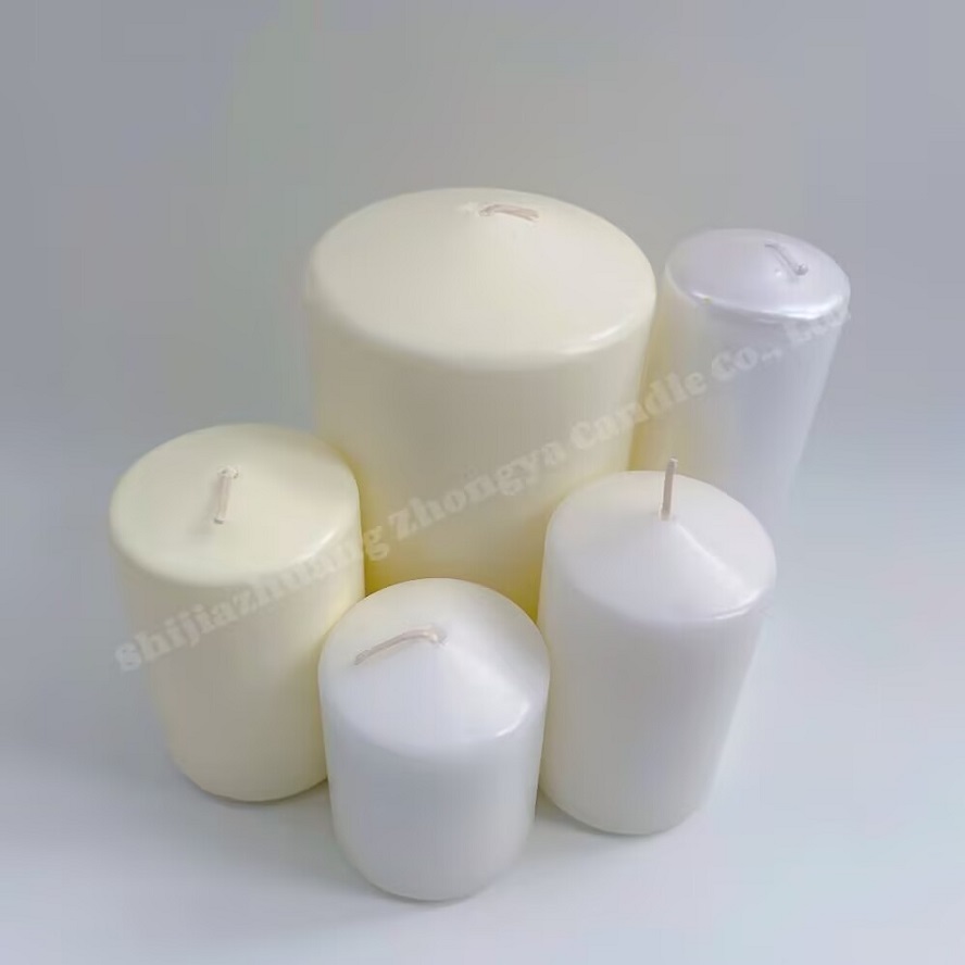 Pillar candle white