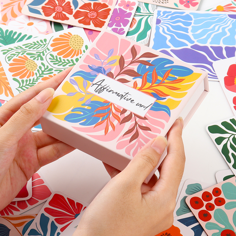 Affirmative Card With Magnetic Box