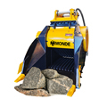 Hardox Crusher Bucket for CAT320 Excavator1