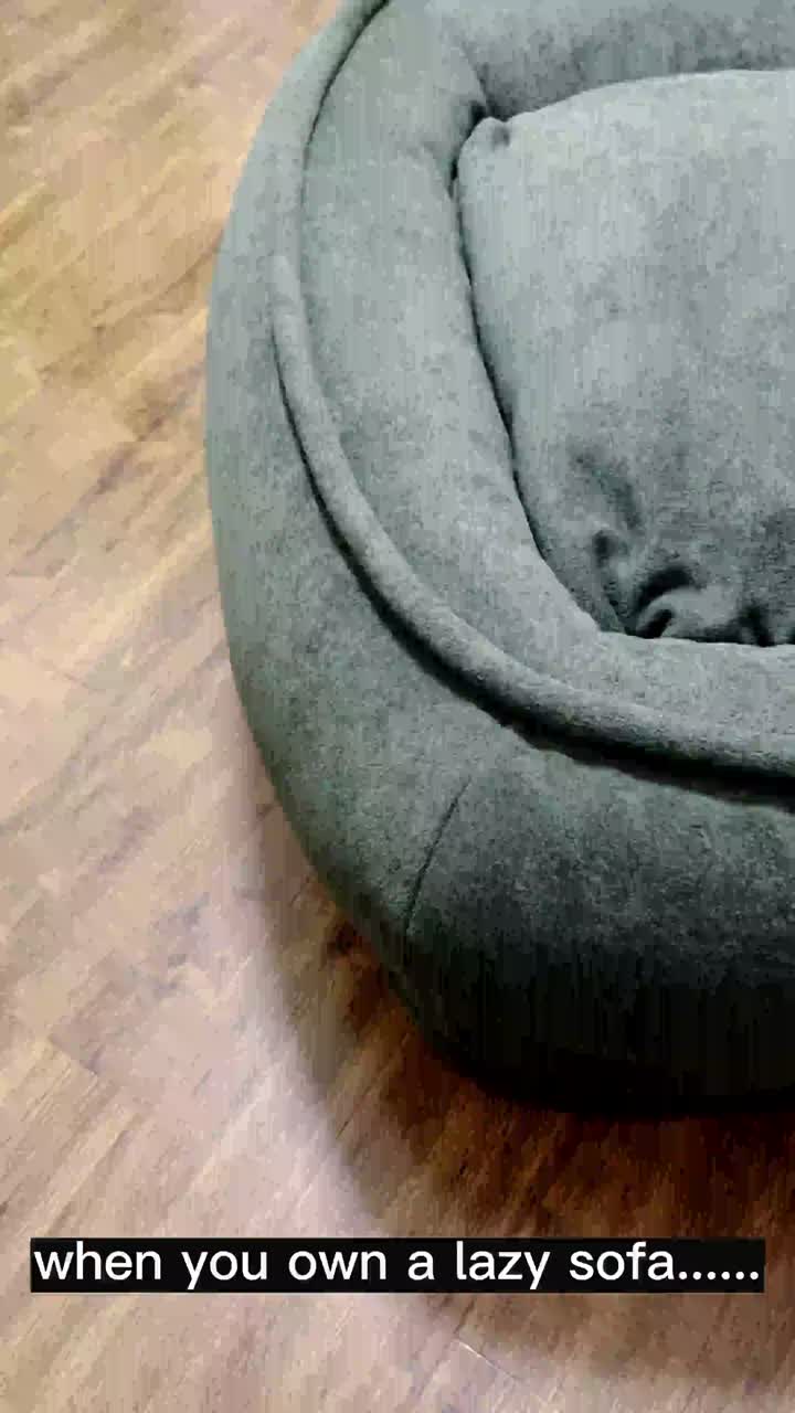 Foldable lazy sofa bed floor chair