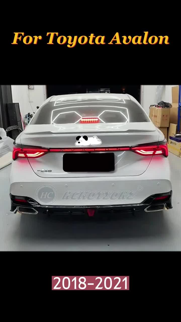 0020s traslado traseiro ajustado/Para Toyota Avalon 2018-2021