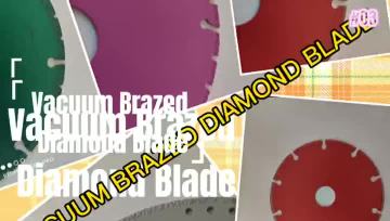 vacuum brazed diamond blade