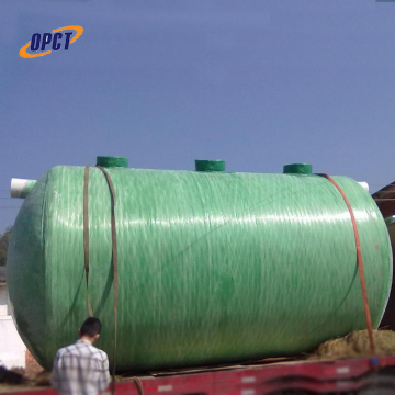 Sewage Treatment Fiberglass Tank With FRP Septic Tank1