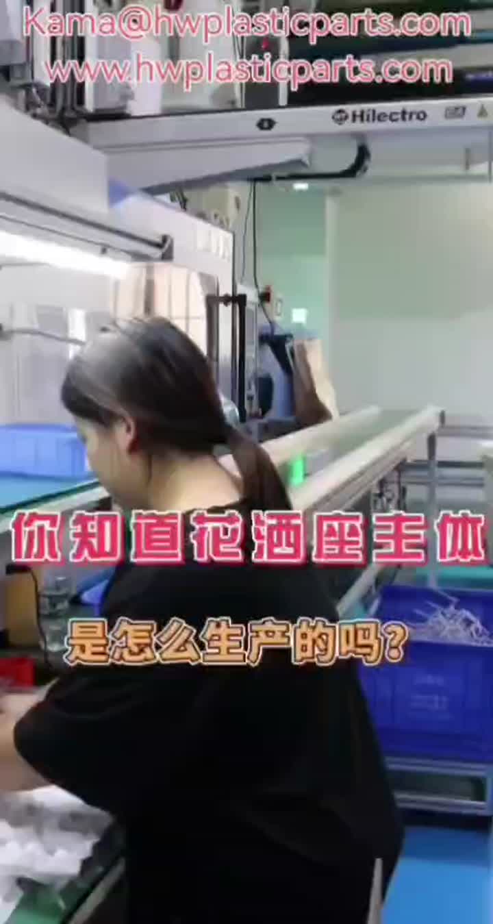 Plastic body of shower head