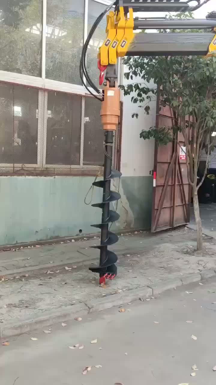 Camión de grúa de perforación