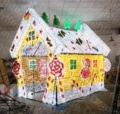 Giant Christmas Village Houses Outdoor Decoration1