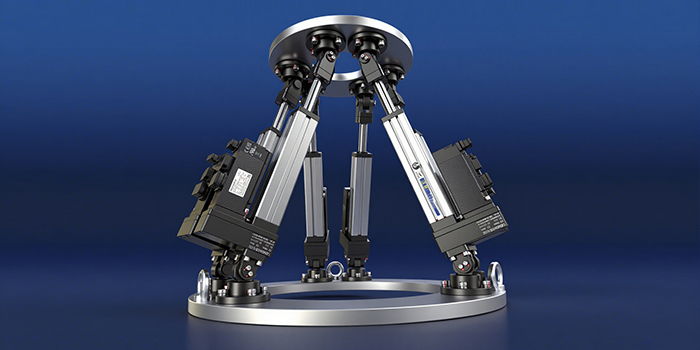 Высокая дакладнасць невялікая шасці ступень платформы руху свабоды