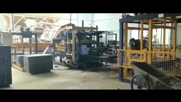Producción de máquina para fabricar bloques de cemento QT5