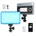Viltrox 15C LED Video Panel Light: Adjustable Color Temperature 2800K-6800K with APP and Button Control1