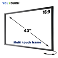 Ycltouch 43 inç IR 20 puanla çok dokunmatik çerçeve1